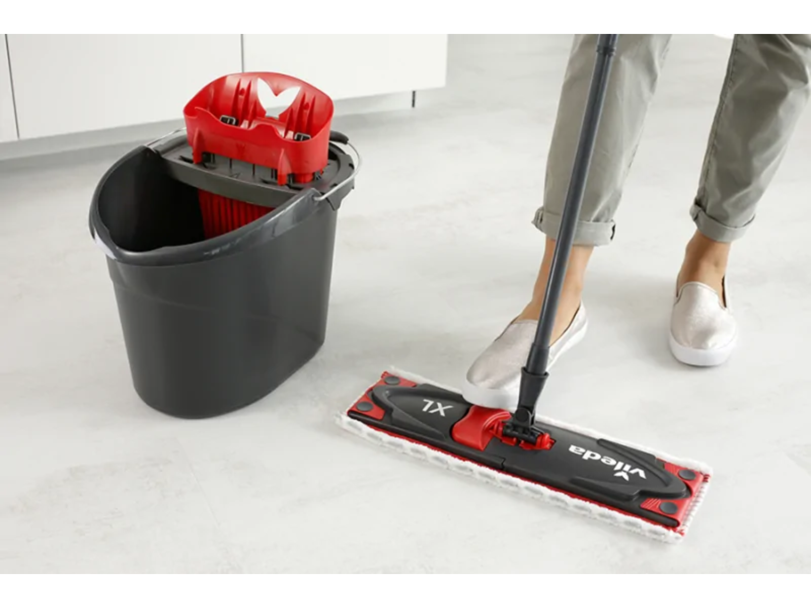 Mop płaski ULTRAMAX XL Vileda Mop+Kij 179557